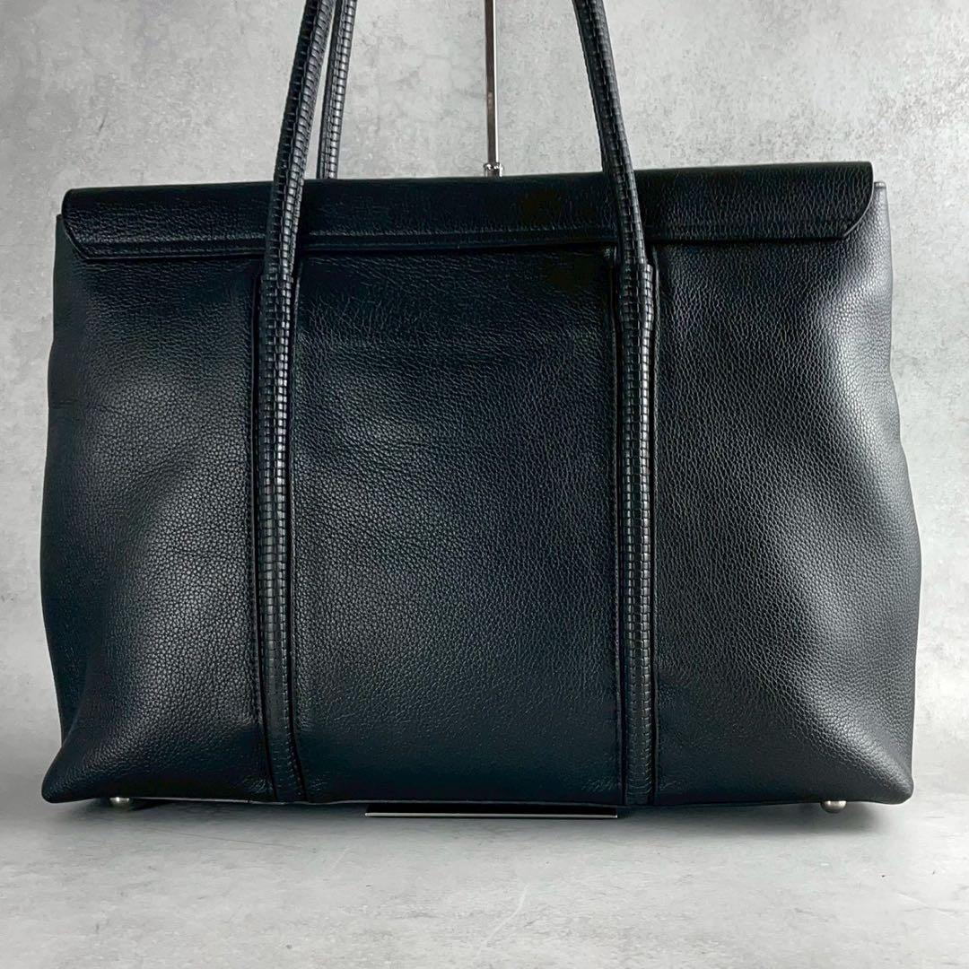 極美品　ペッレモルビダ　ホーサー　フラップトートバッグ　ビジネスバッグ