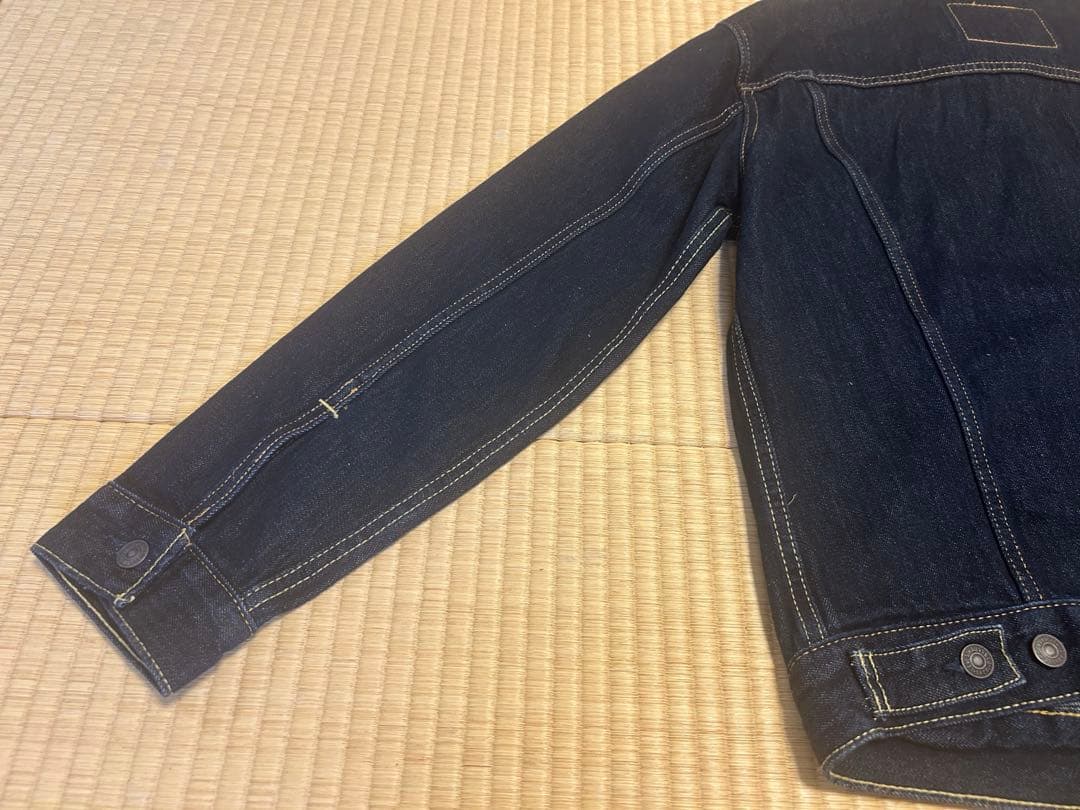 定価13200円　リーバイスデニムジャケット濃紺 ほぼ新品　Sサイズ