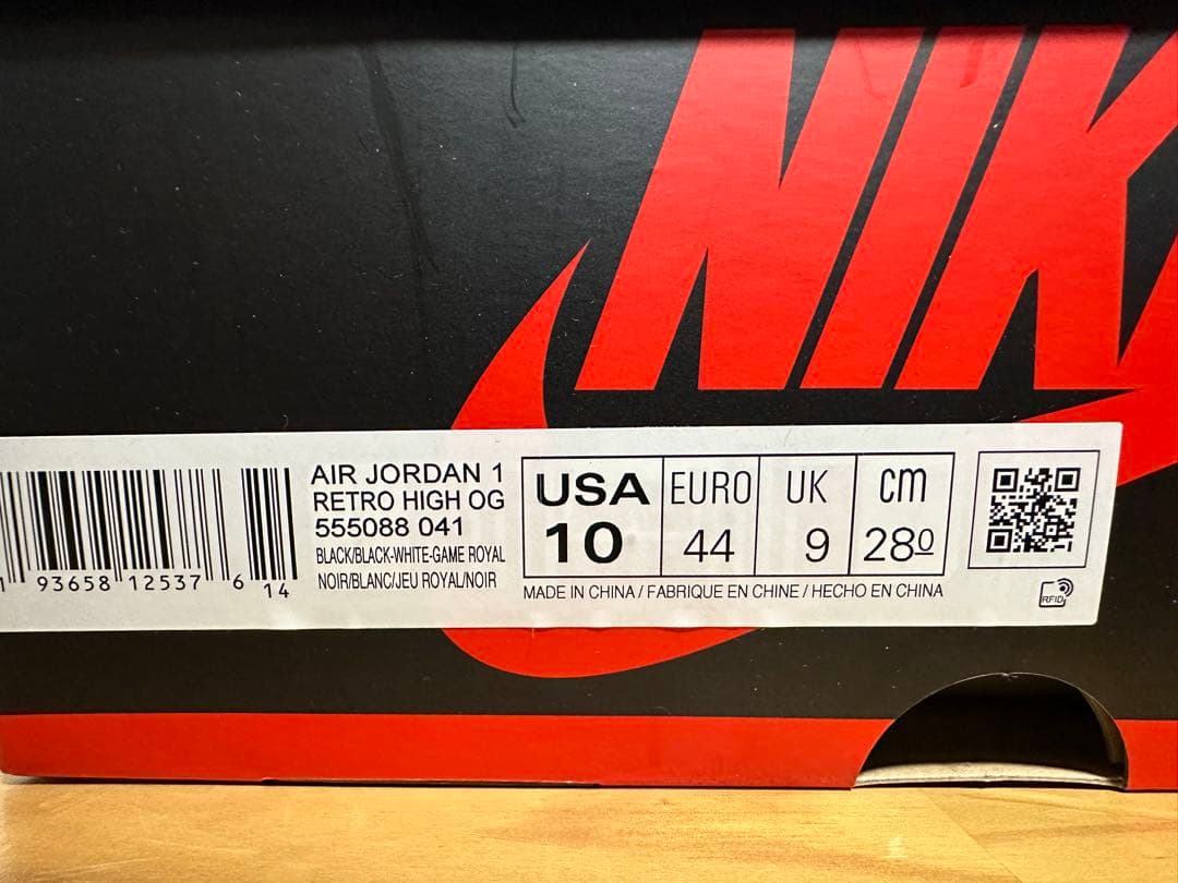 シューズ(男性用) Air Jordan 1  toe