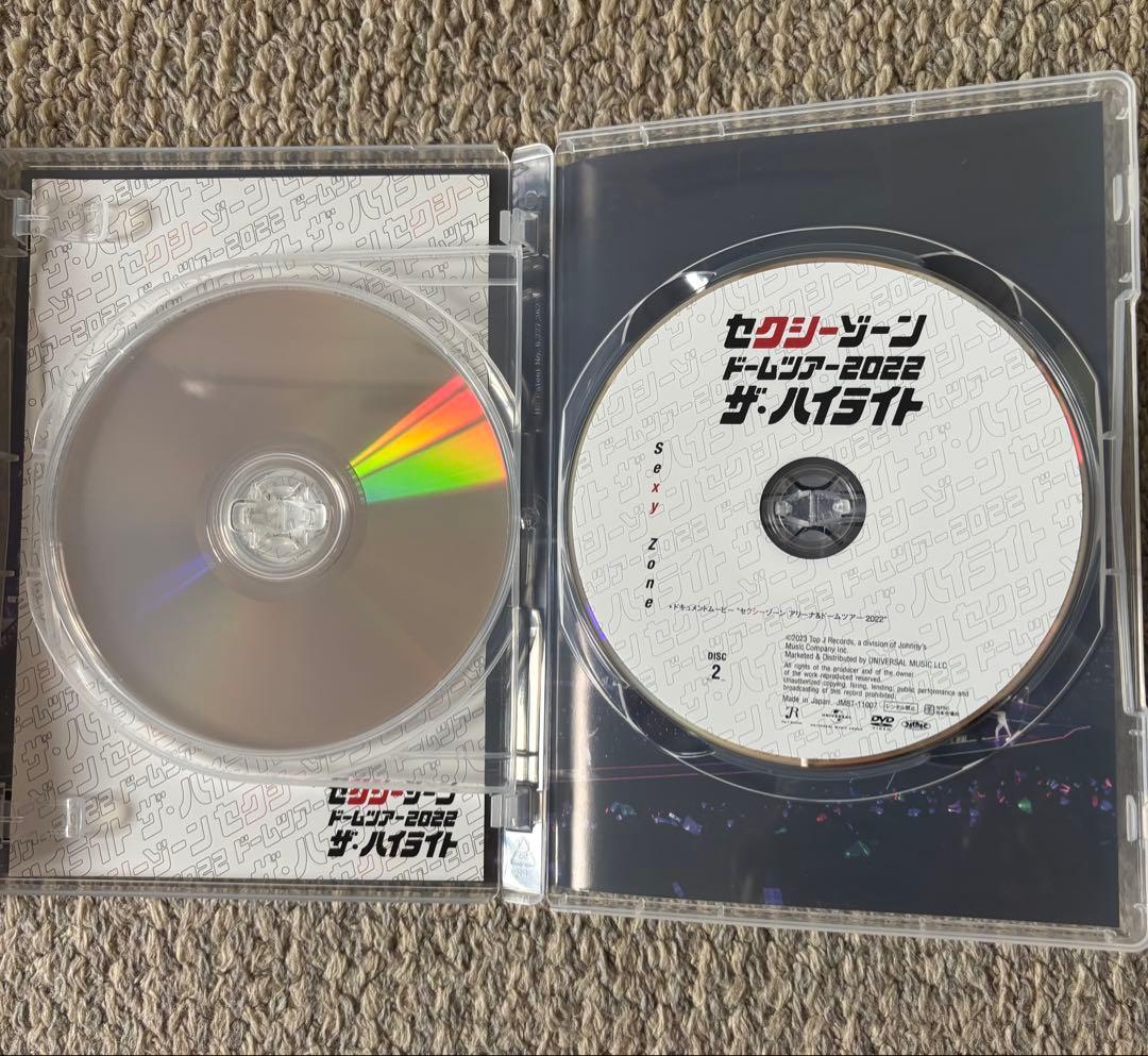 Sexy Zoneドームツアー2022 ザ・ハイライト Blu-ray＋DVD