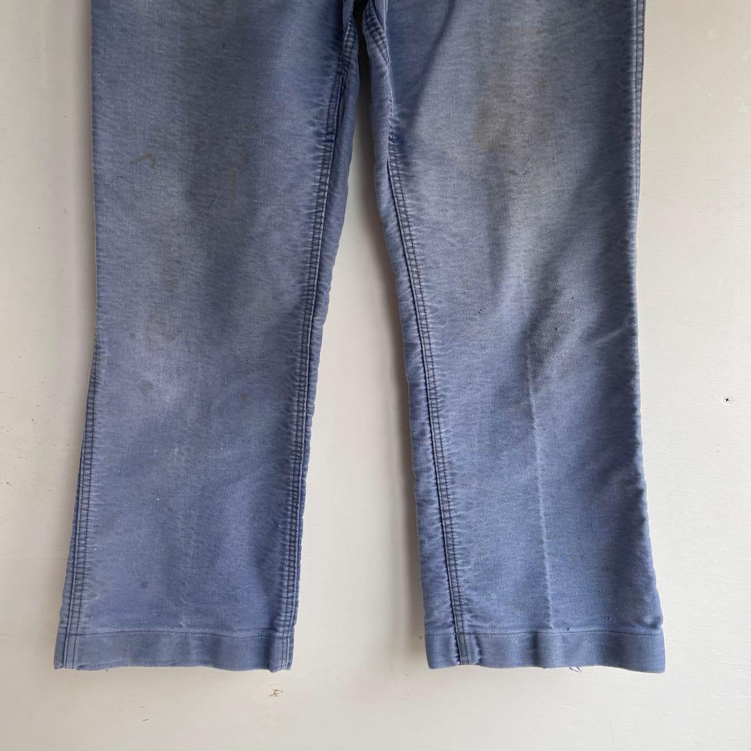 70s 80s フレンチ モールスキンパンツ ヴィンテージ 古着 ヨーロッパ