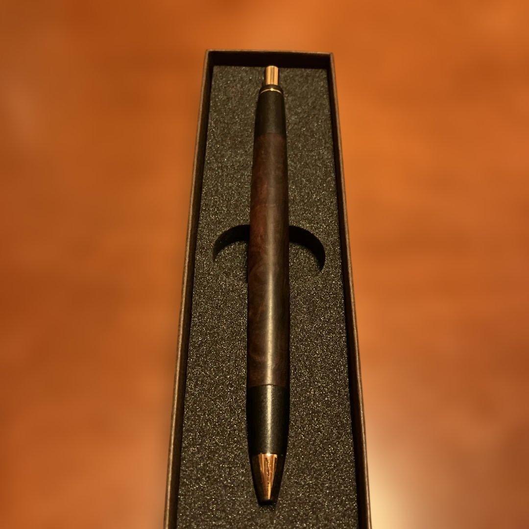 【良杢】ボナンペン　ローズウッド　真鍮金具　シャープペンシル 0.5