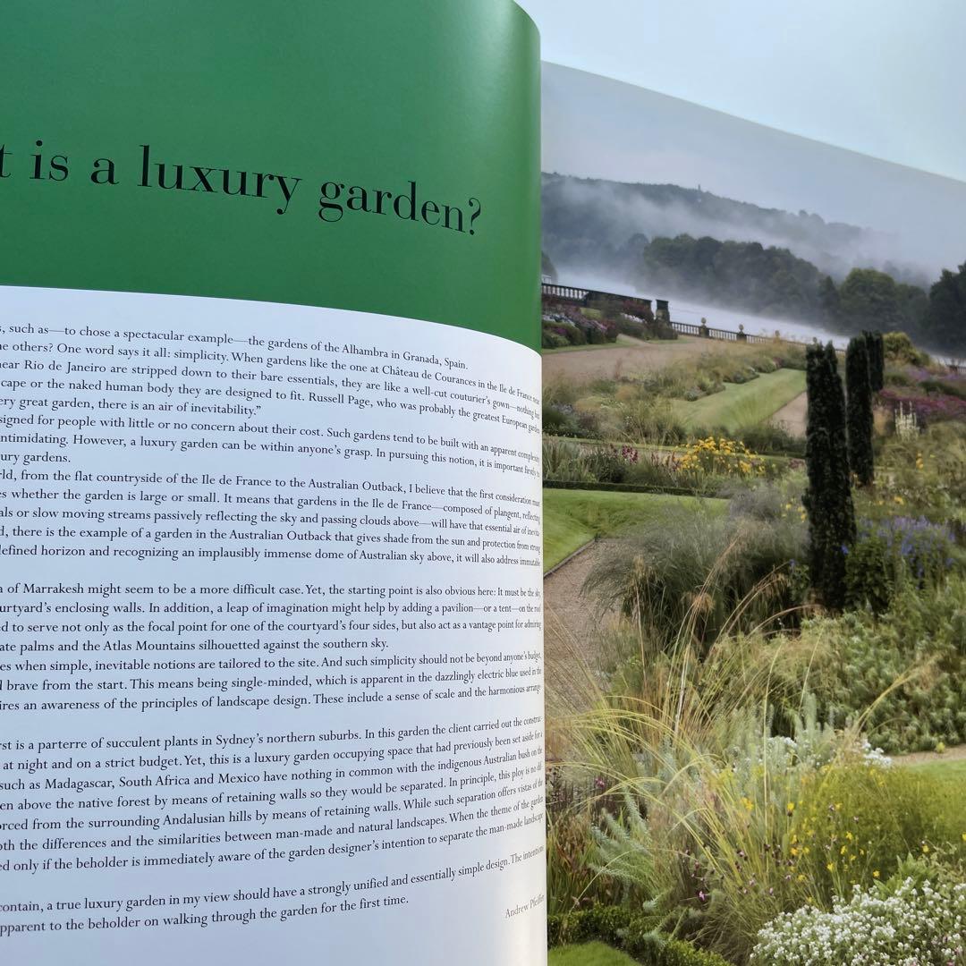 洋書・写真集「LUXURY PRIVATE GARDENS」・贅沢な 個人の庭園
