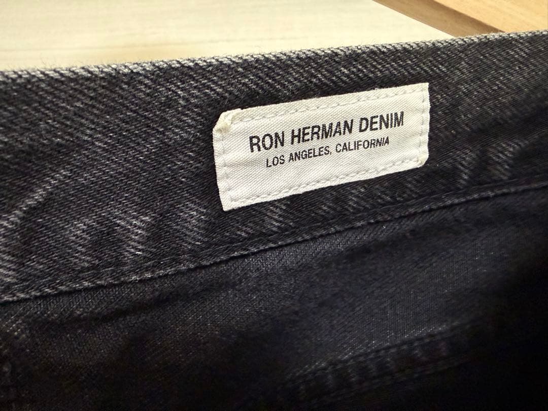 RON HERMAN DENIM ブラックデニム