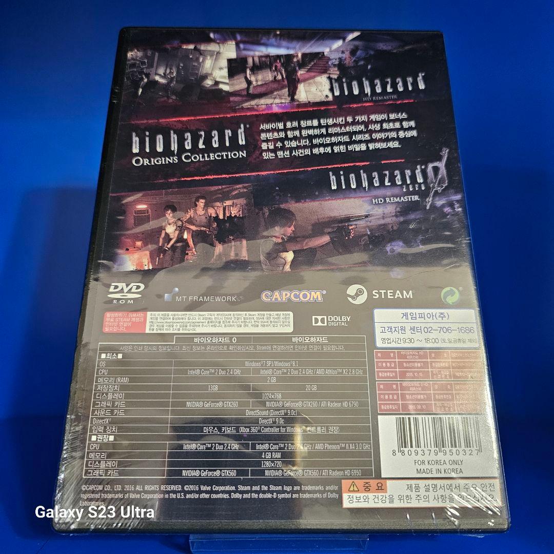 【新品】バイオハザード オリジンズ コレクション PC★レア★