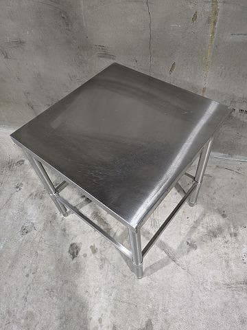 ステンレスガス台 厨房 中古 W600×D600×H640 コンロ台