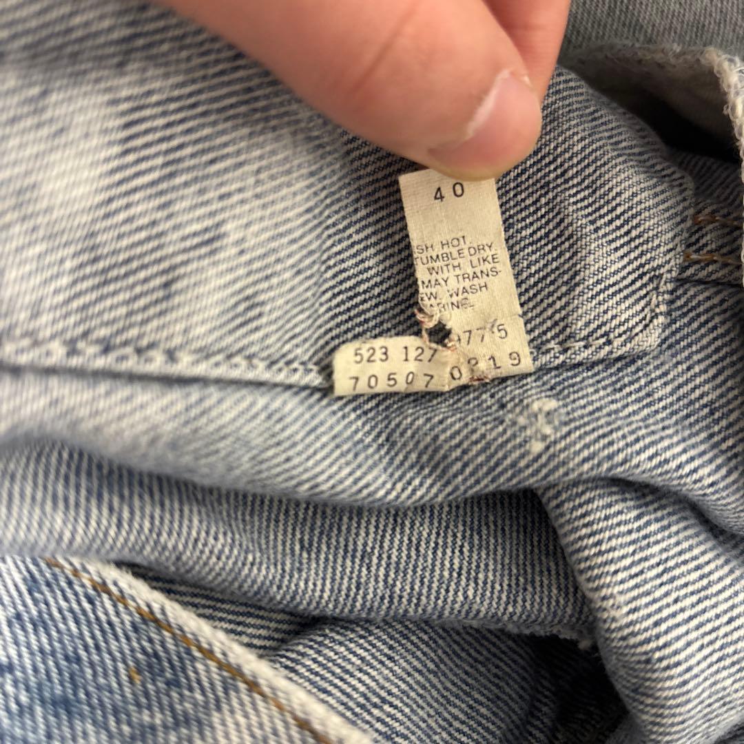 90s USA製 Levi's 70507 ケミカル XL