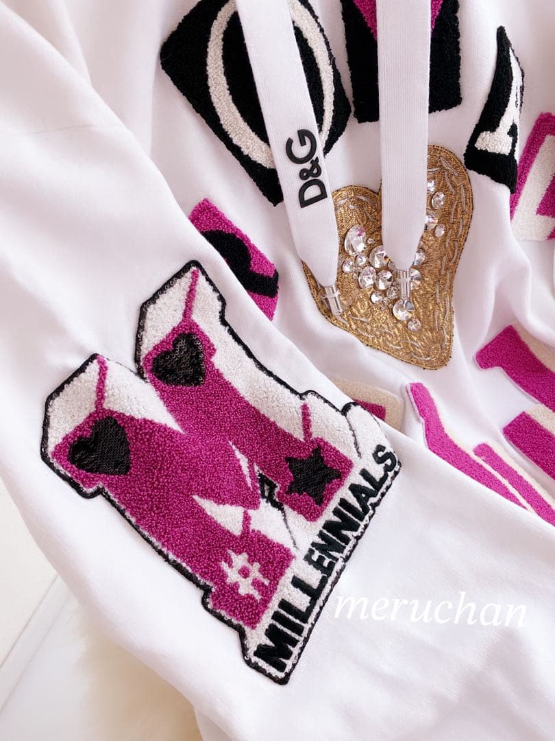 【定価 46万】ドルガバ DOLCE&GABBANA パーカー レディース