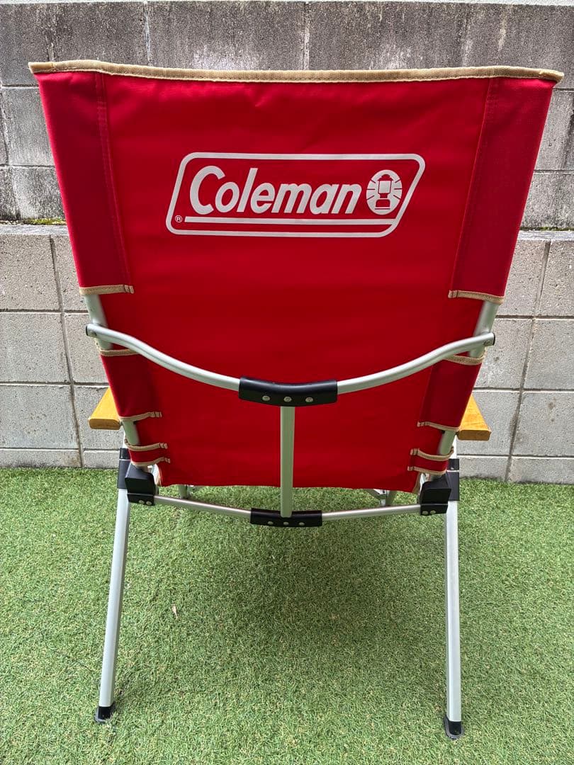 Coleman アウトドアチェア 赤