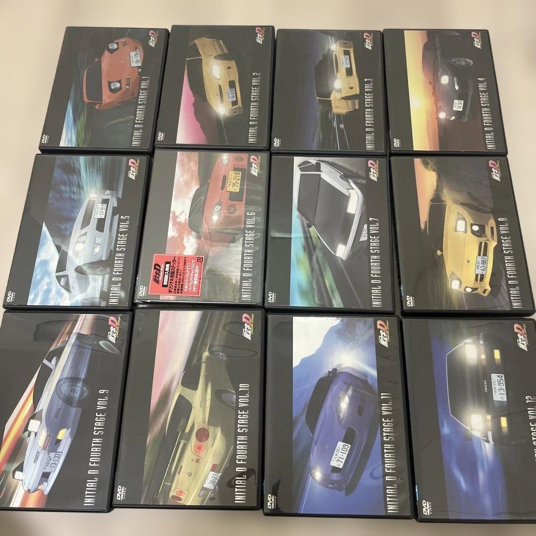 頭文字D イニシャルD DVD全巻　1st 2nd 3rd 4th