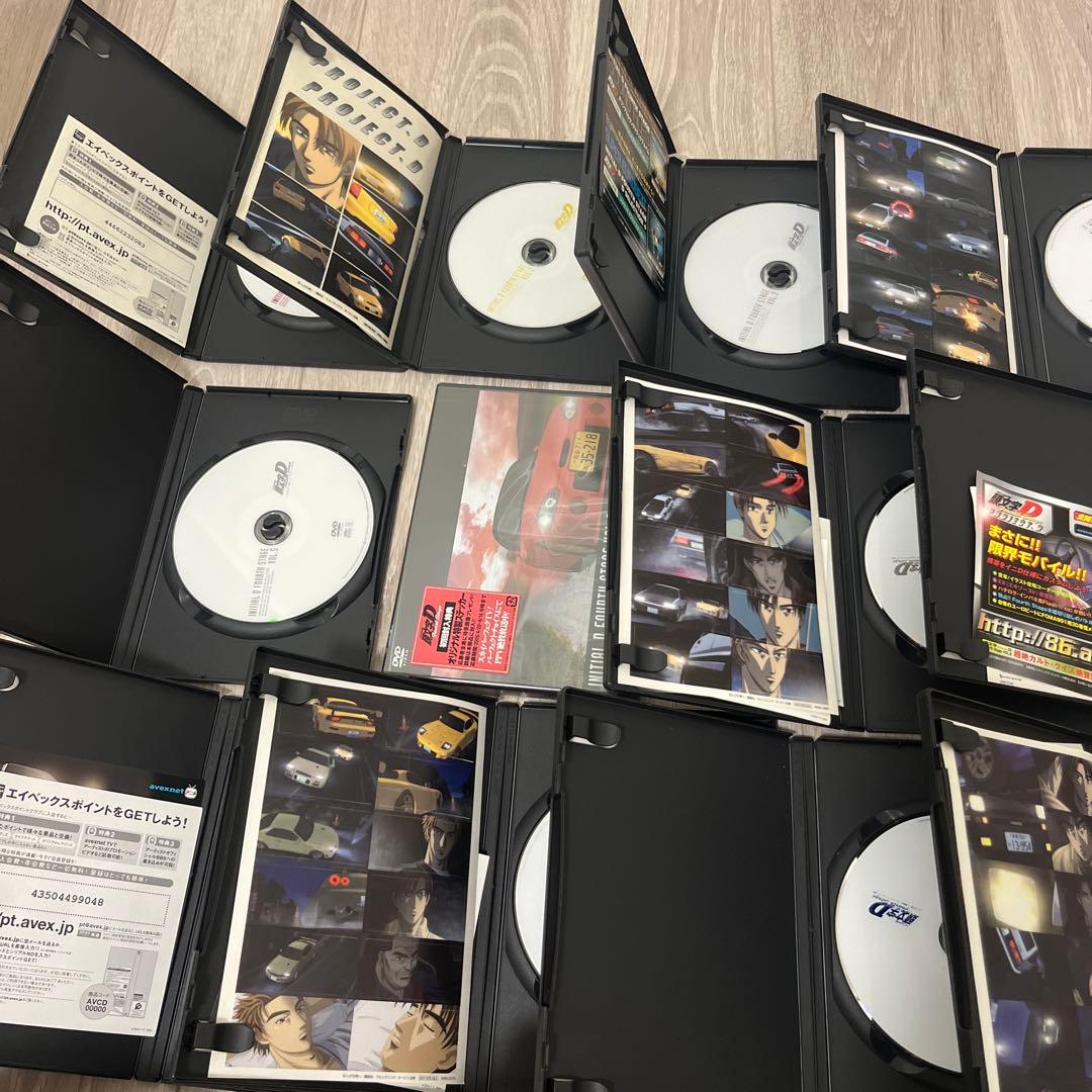 頭文字D イニシャルD DVD全巻　1st 2nd 3rd 4th