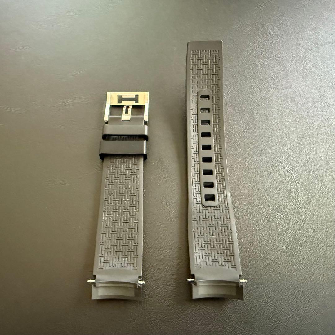 HAMILTON 純正ラバーベルト 22mm ブラック