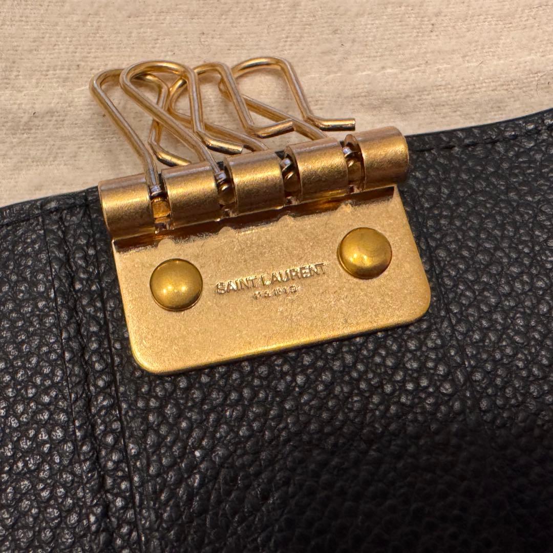 【SAINT LAURENT】三つ折りキーケース