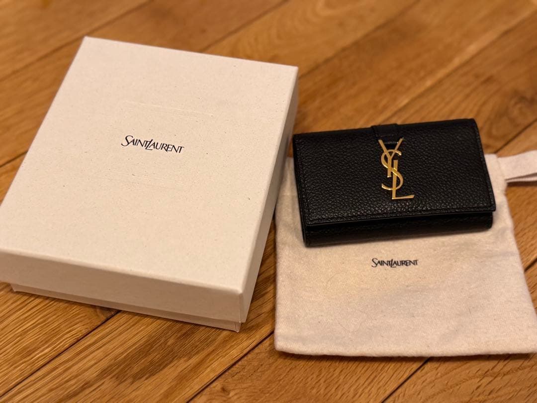 【SAINT LAURENT】三つ折りキーケース