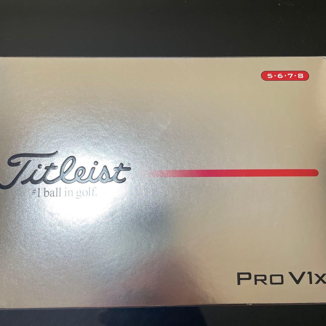 タイトリスト PRO V1X 25 1ダース