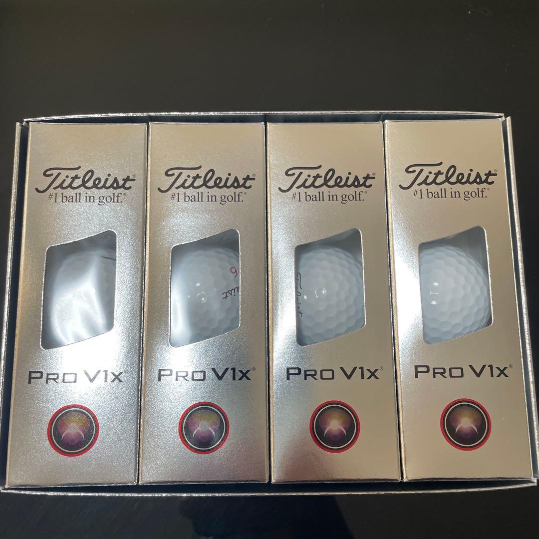タイトリスト PRO V1X 25 1ダース