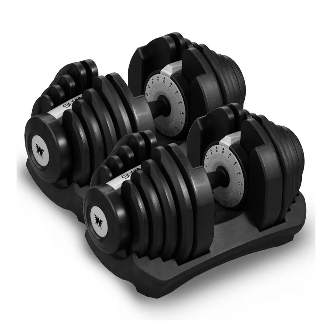 BARWING BW-KHDB40 40kg×2個セット ダンベル