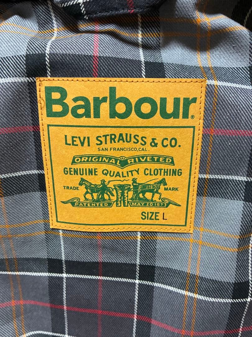 Levi’s × Barbour OVERSIZED BEDALE WAXED