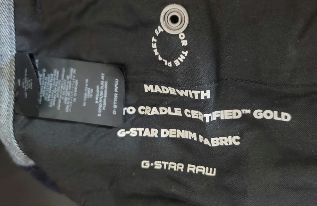 稀少！ ★G-STAR RAW★ ジースターロー デニム ネイビー【サイズL】