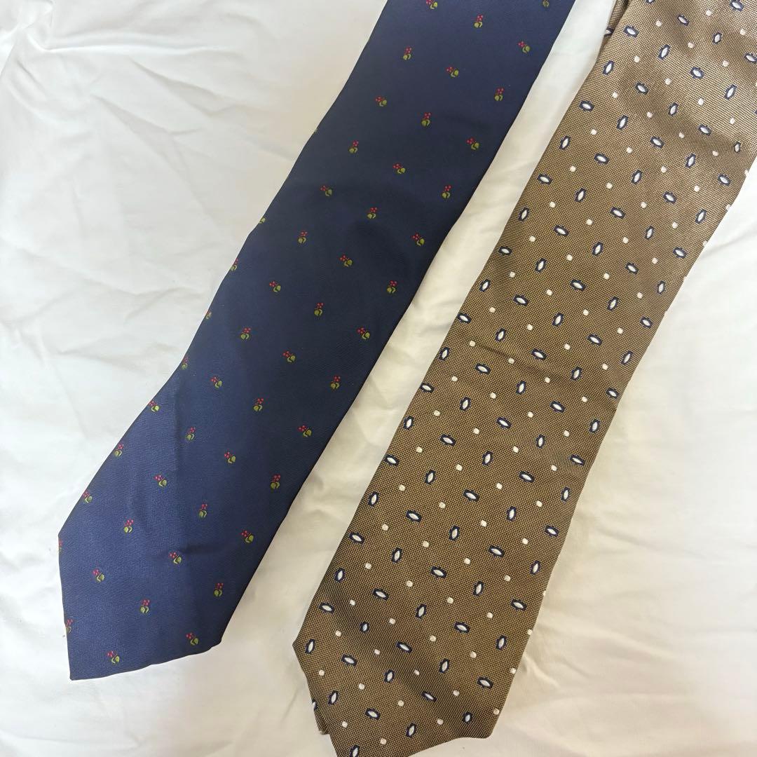 [美品] TIE YOUR TIE（タイユアタイ） ネクタイ 2本