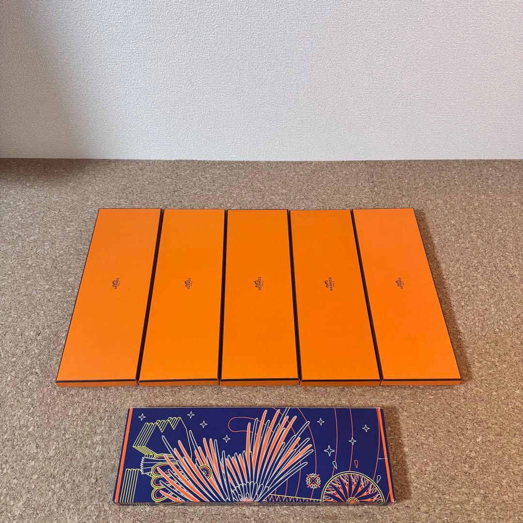 【極美品】エルメス　ネクタイ空箱まとめ　10個