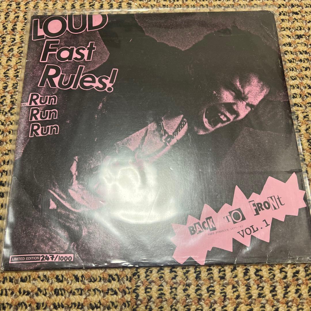 洋楽 LOUD Fast Rules!247/1000 BACK TO front 1