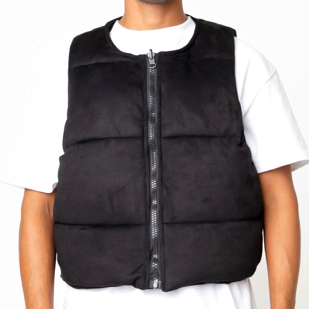 EPTM エピトミ Vest スエード リバーシブル パファー ベスト