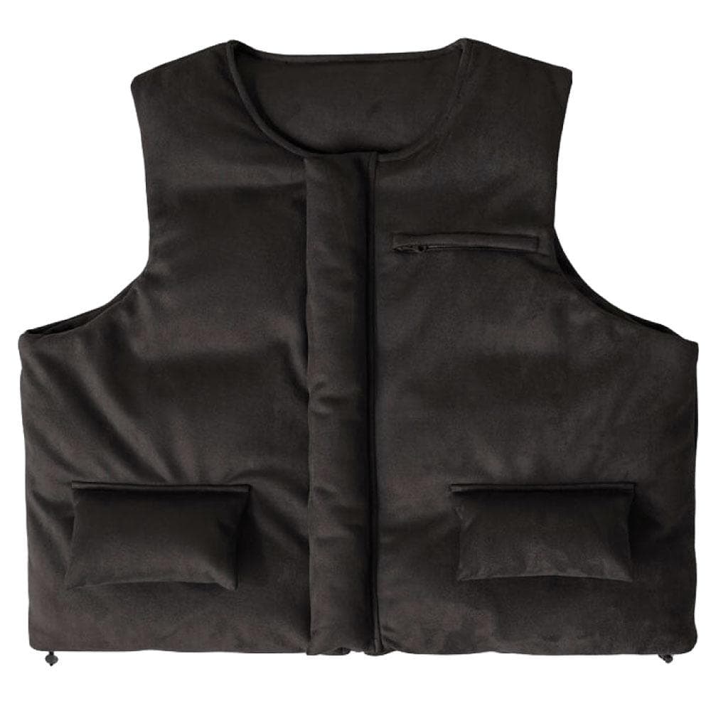 EPTM エピトミ Vest スエード リバーシブル パファー ベスト