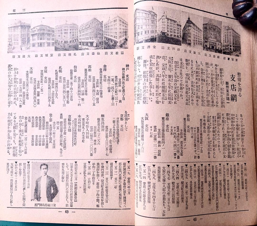「世界百貨店要覧」　百貨店新聞社　昭和9年　古書