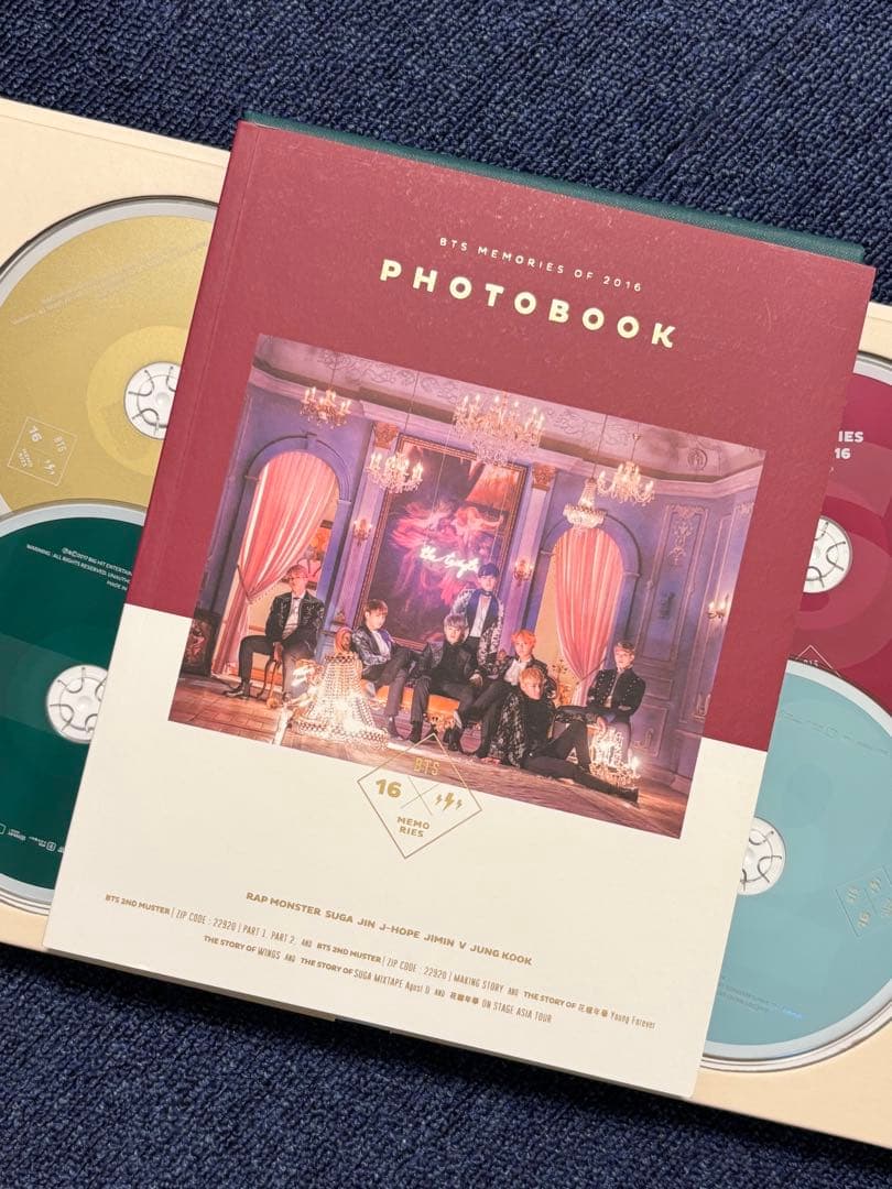 K-POP・アジア BTS MEMORIES OF 2016 DVD & CD
