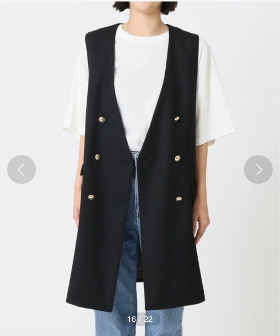 a33.chouchou　ジレセットアップ