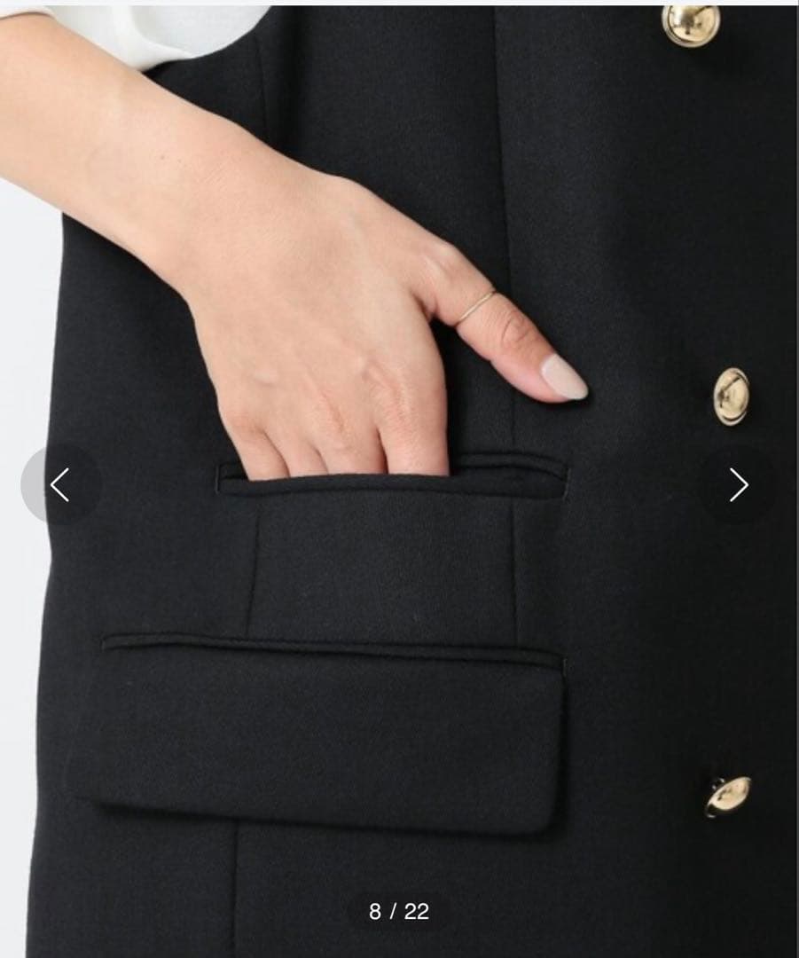 a33.chouchou　ジレセットアップ
