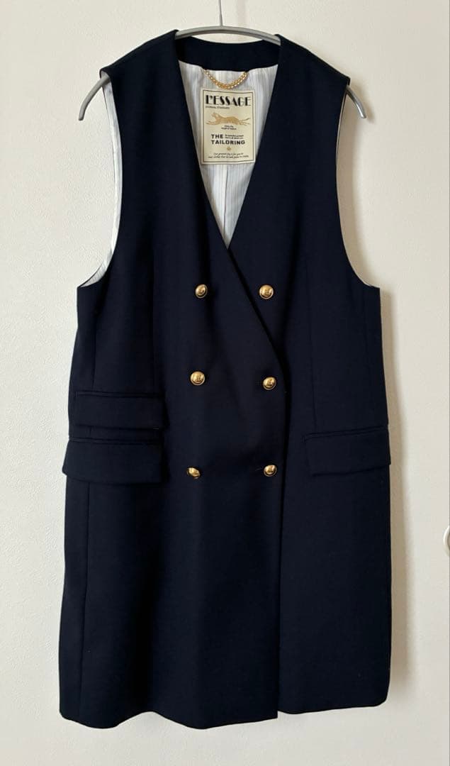 a33.chouchou　ジレセットアップ