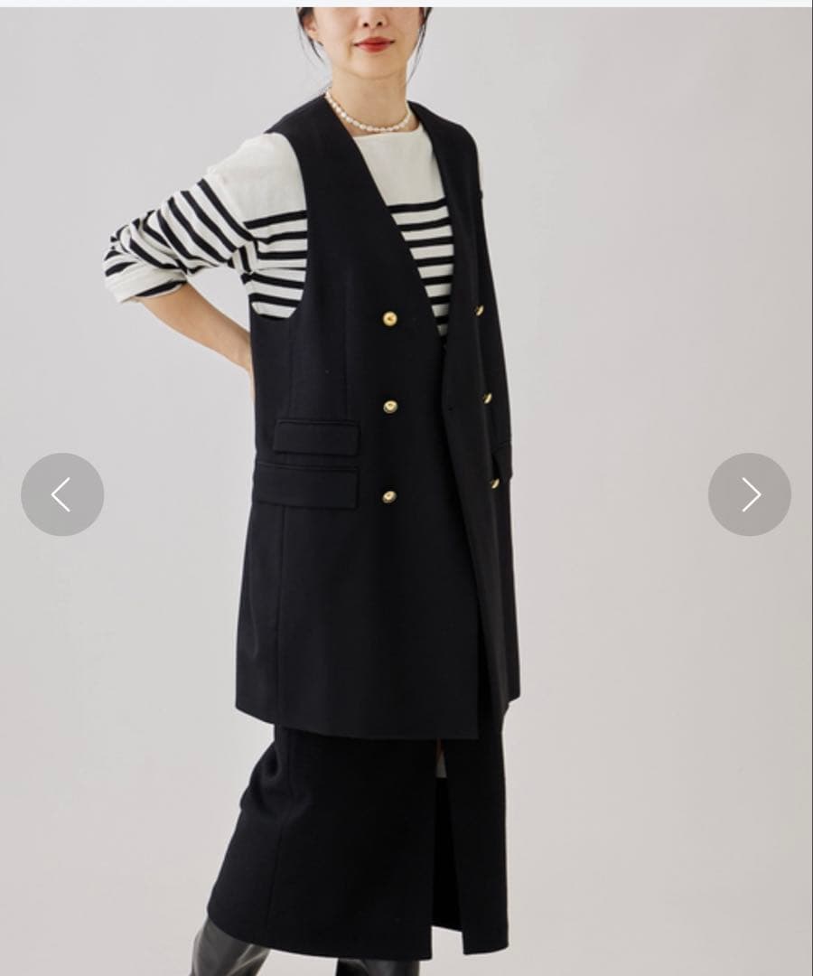 a33.chouchou　ジレセットアップ
