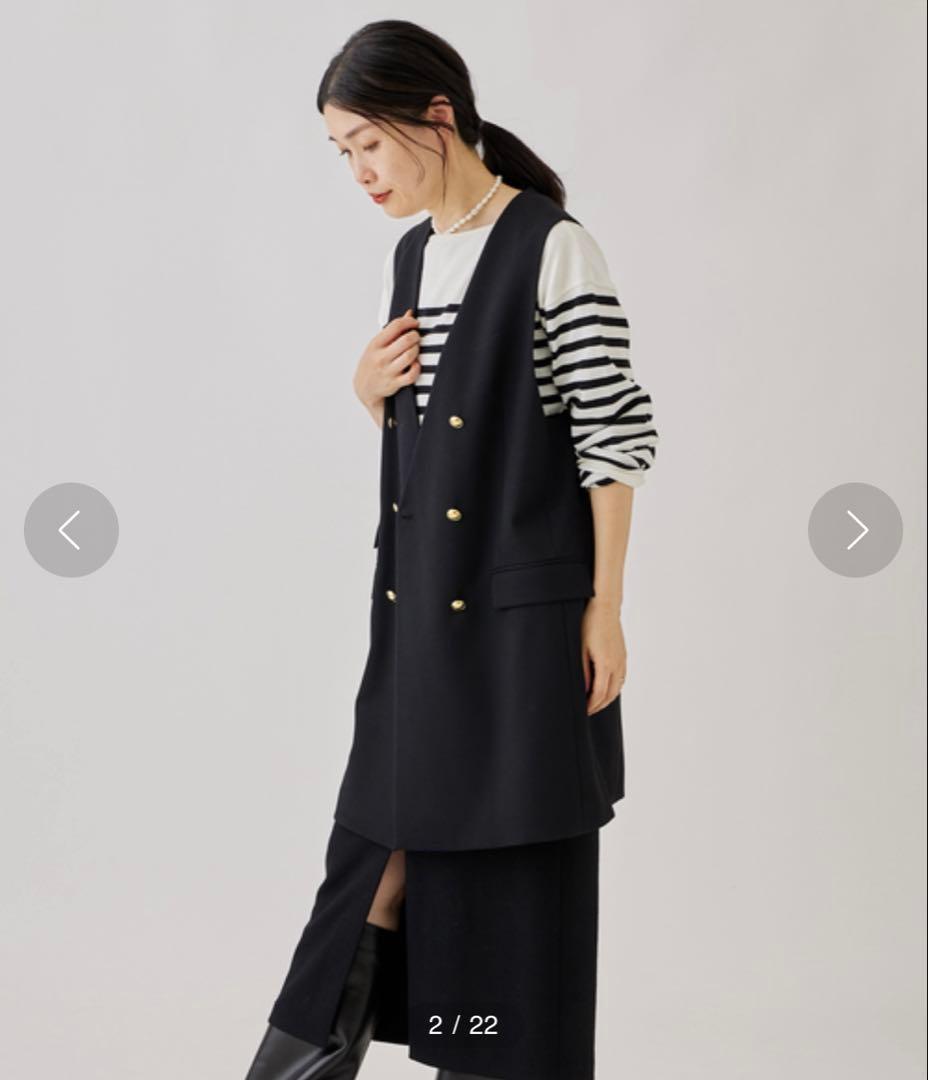 a33.chouchou　ジレセットアップ