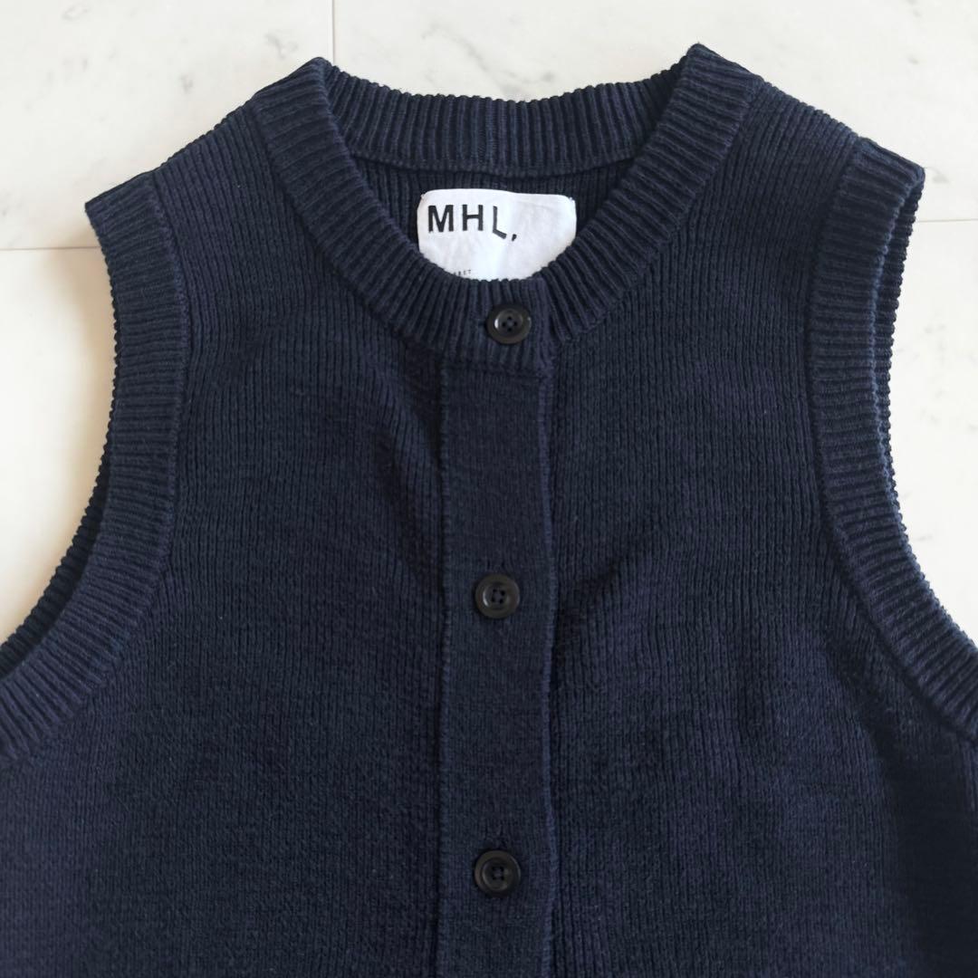 MHL. マーガレットハウエル　エムエイチエル　コットン　リネン　ベスト