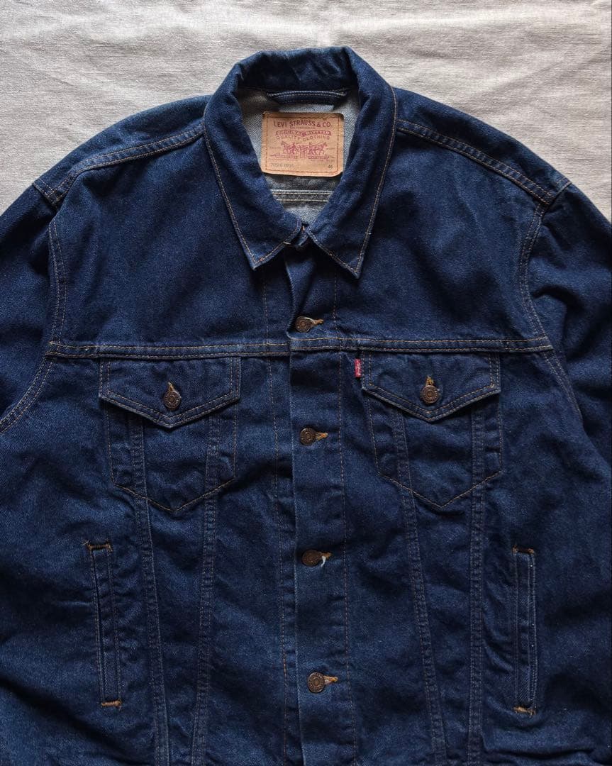 【濃紺】90s Levi’s 70506 デニム ジャケット USA製 46