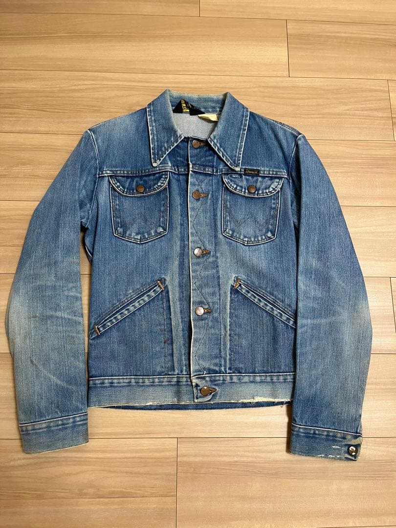 Wrangler ラングラー　vintage ビンテージ　デニム　ジャケット