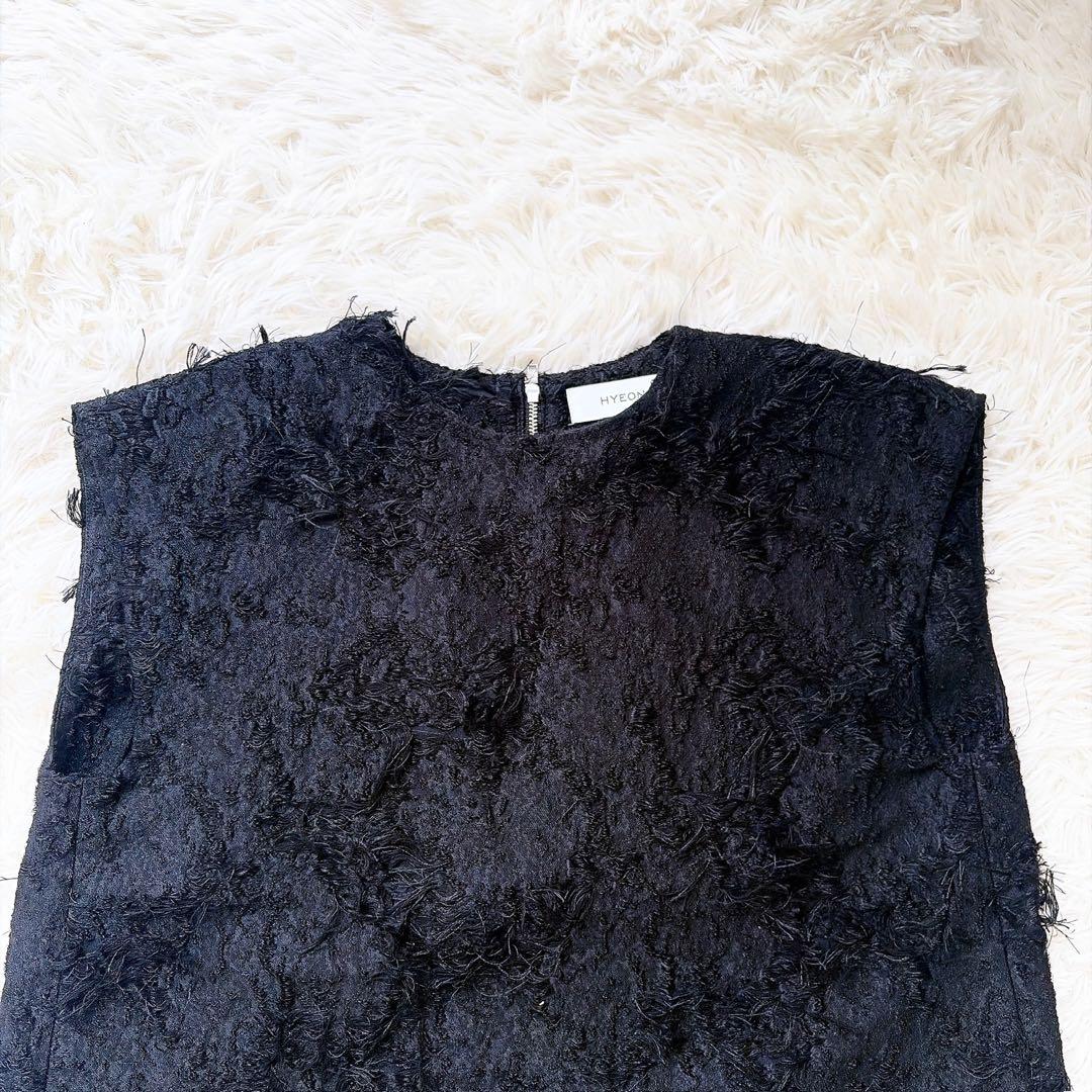 heyon ヘヨン　lily blouse ブラック　black