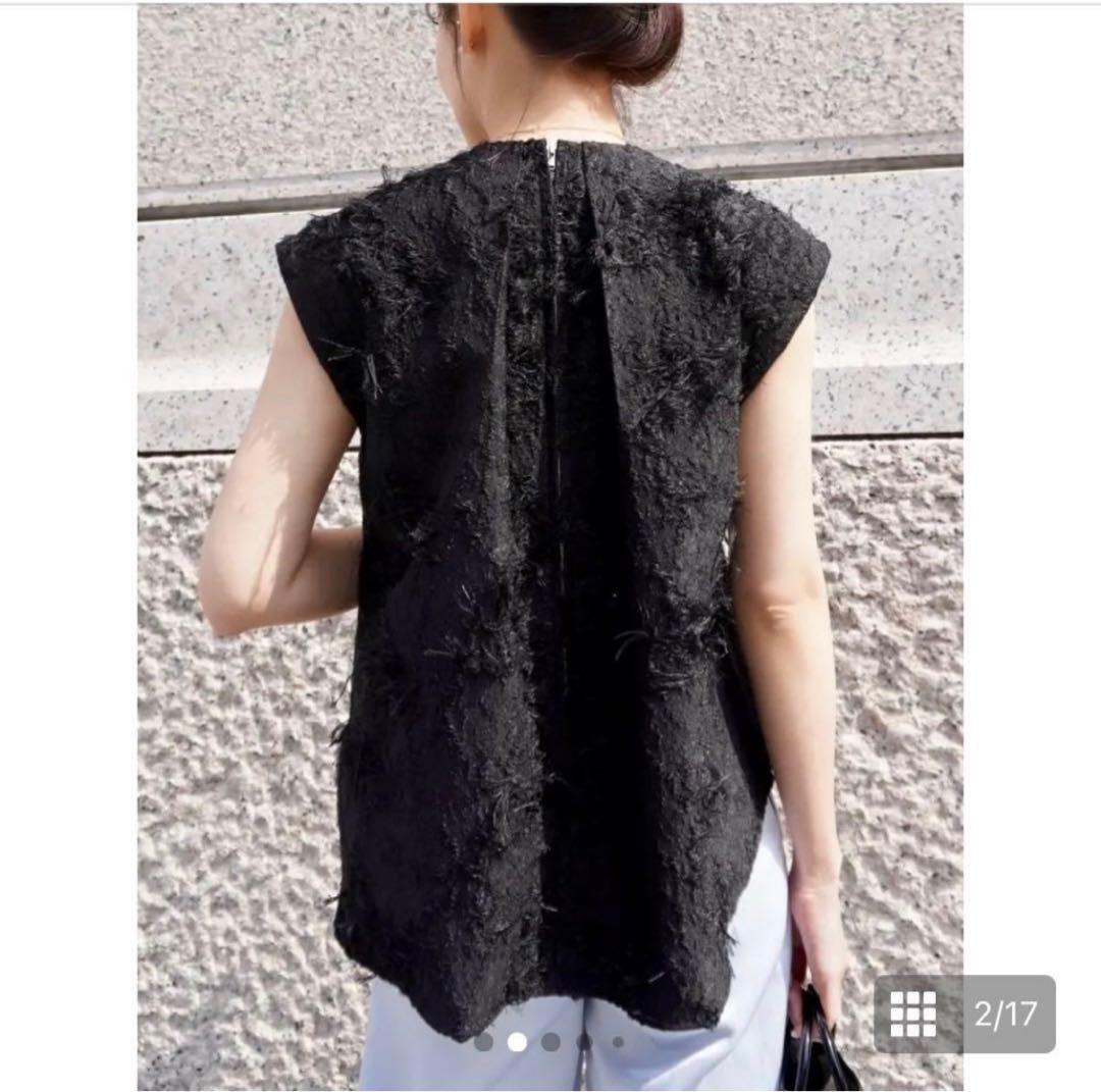 heyon ヘヨン　lily blouse ブラック　black