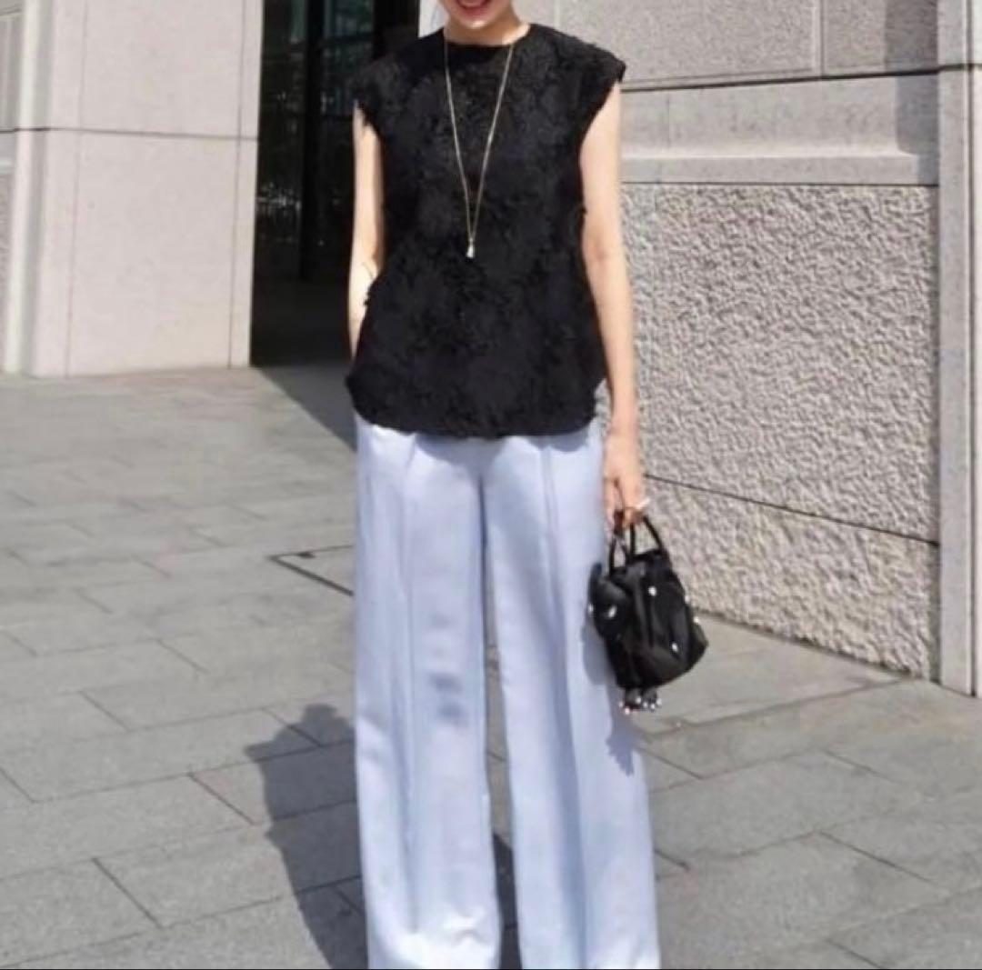 heyon ヘヨン　lily blouse ブラック　black