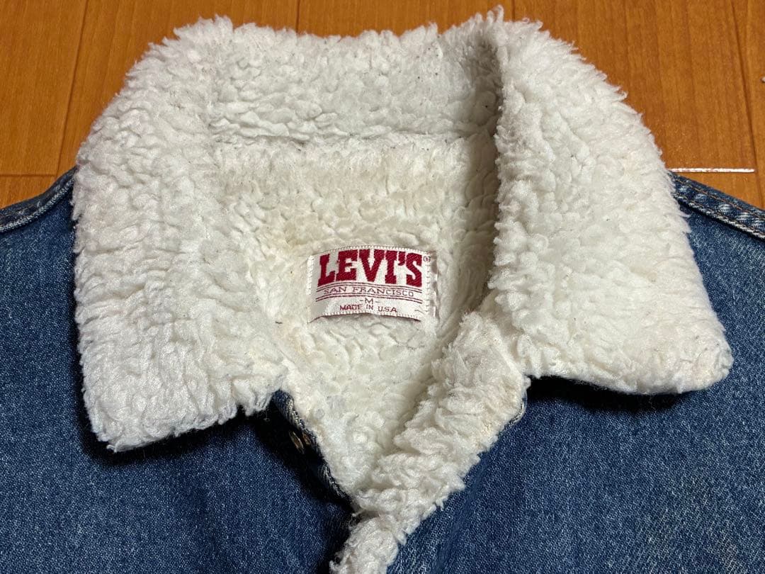 n*a様 LEVI'S ボア デニムジャケット　 USA Sherpa gジャン