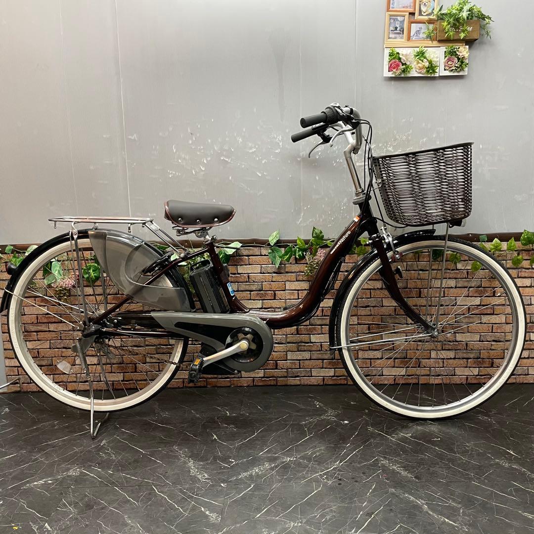 【194】電動自転車 YAMAHA PAS Natura ブラウン 26インチ