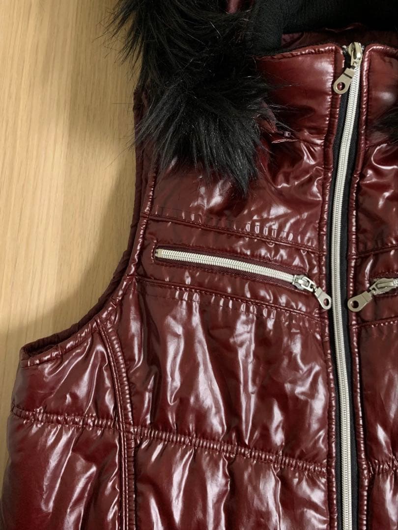 semantic design ファー ダウンベスト fur Y2K 00s