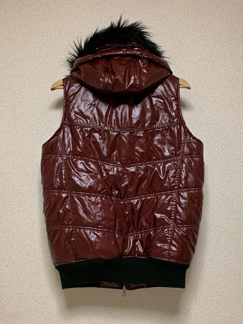 semantic design ファー ダウンベスト fur Y2K 00s