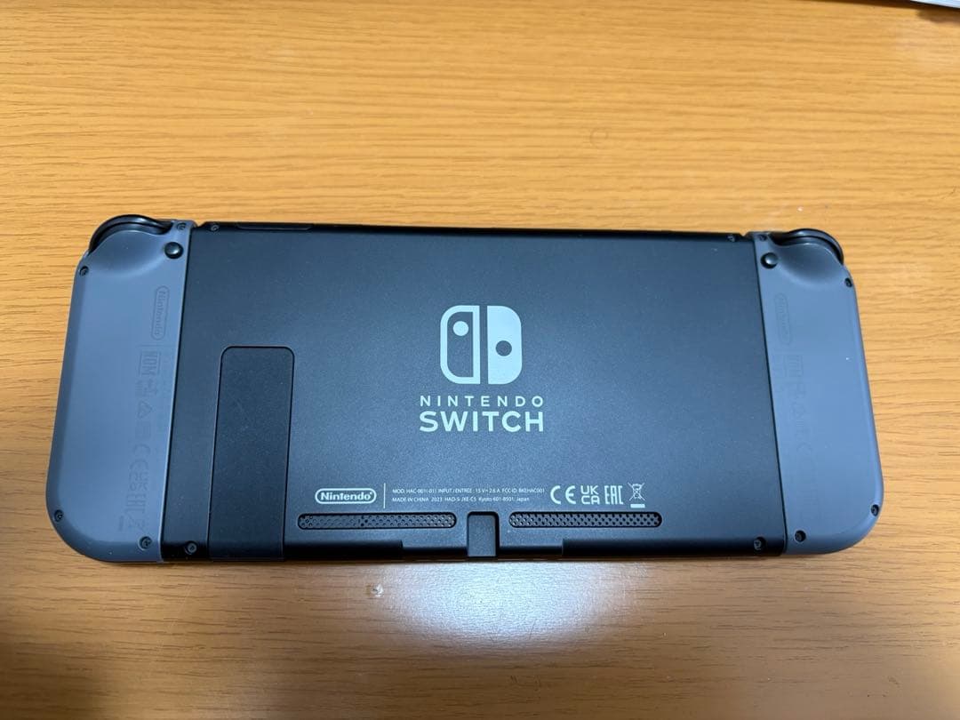 Nintendo Switch 本体 グレー 任天堂スイッチ 付属品