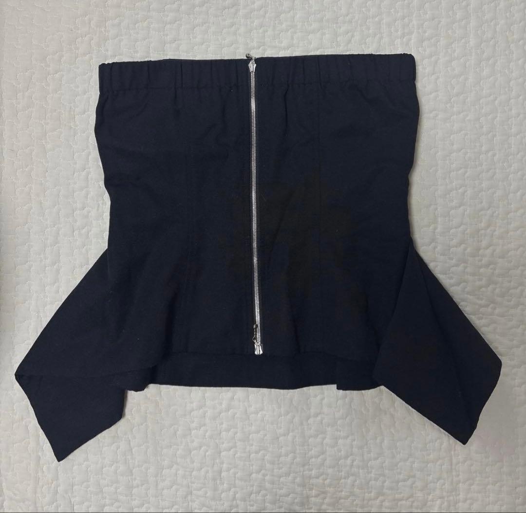 美品 シーニュ cygneぺプラムビスチェ ブラック Annie サイズ0