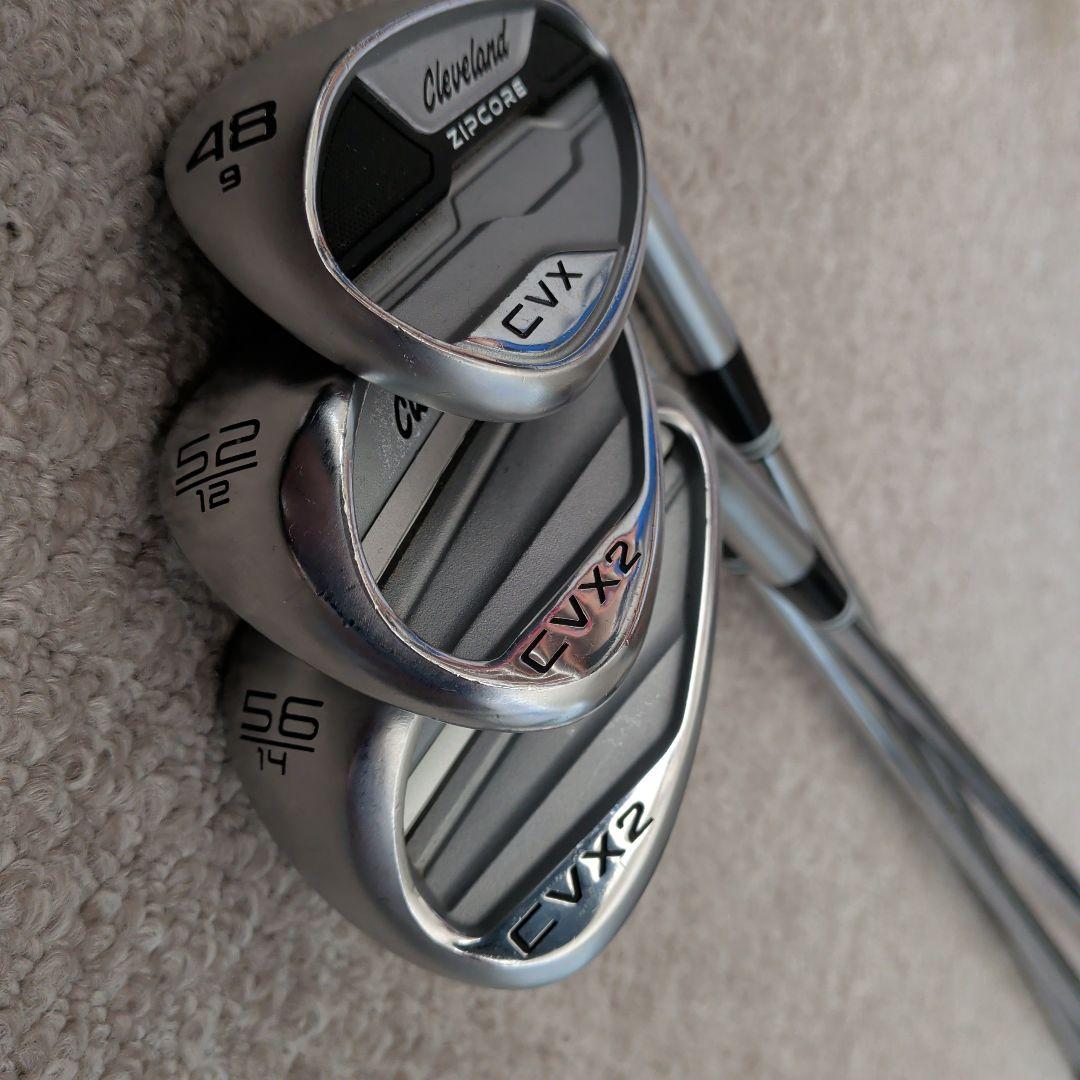 Cleveland CVX2 52/56度+CVX 48度　３本
