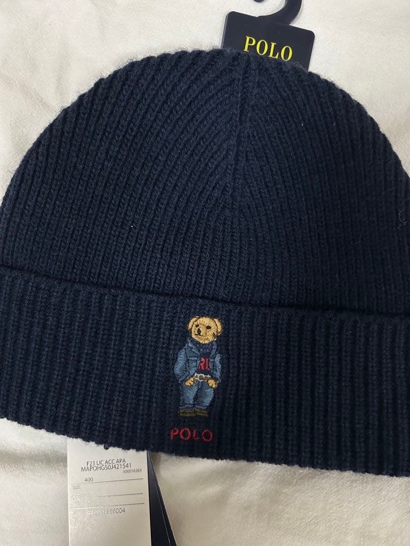 Polo Ralph Laurenラルフローレン　ポロベア　ニット帽