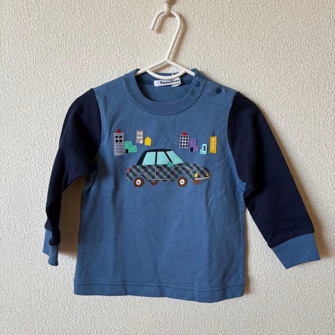 【新品】ファミリア　Ｔシャツ　長袖　90